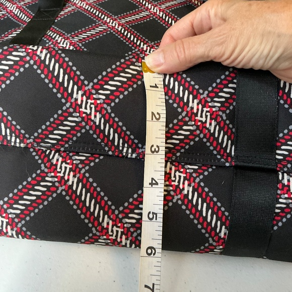 Vera Bradley Large Insulated Cooler Tote Bag Retired Minsk Plaid - Picture 7 of 7